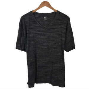 TS640 Gap Marled The Essential V Neck Shirt XL